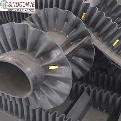 Created Corrugated Sidewall Belt Conveyor For Coal Feeder