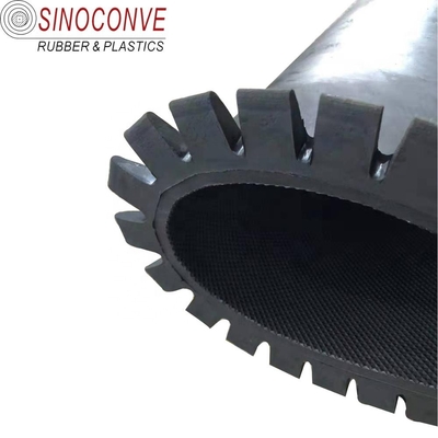 Weighing coal feeder conveyor belt for feeders powder counterweight Apron ruched conveyor belt