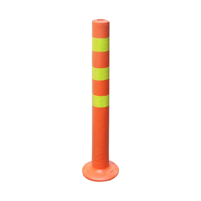 Traffic Parking 1m Removable Base PVC Warning Delineator Post