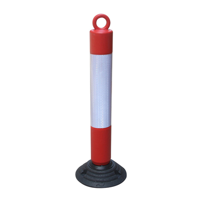 Traffic Parking 1m Removable Base PVC Warning Delineator Post