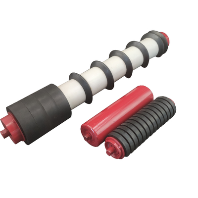 Advantage of Aging Resistance 89mm Conveyor Belt Carrier Roller Buffer Impact Idler