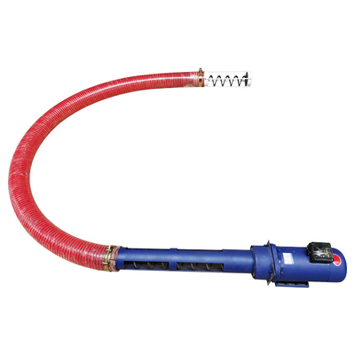 150kg Engine Powered Micro Corn Tube Screw Conveyor for Animal Feed Manufacturing