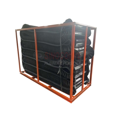 EP400/3.EP500/4 Rubber Sidewall Conveyor Belt for Steep Angle Inclining and Unloading