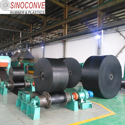 China Polyester Fabric bare back conveyor belt Rubber Conveyer Belt