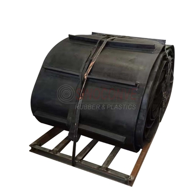 Customized Fabric Type 3 Ply Ribbed EP Polyester Chevron Conveyor Belt for Coal Mine