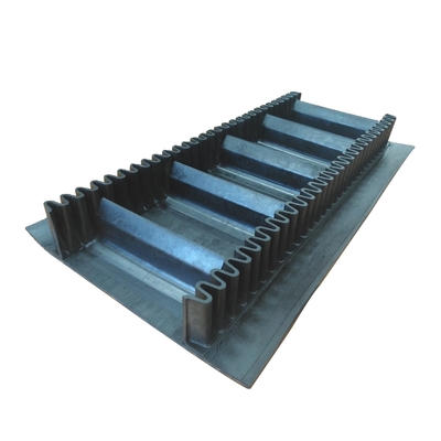 Polyamid Weft Fabric Structure Cleated Sidewall Conveyor Belt for Heavy Duty Applications