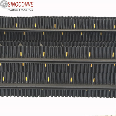 Polyamid Weft Fabric Structure Cleated Sidewall Conveyor Belt for Heavy Duty Applications