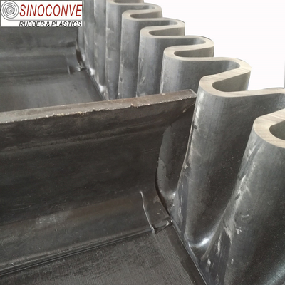 Polyamid Weft Fabric Structure Cleated Sidewall Conveyor Belt for Heavy Duty Applications