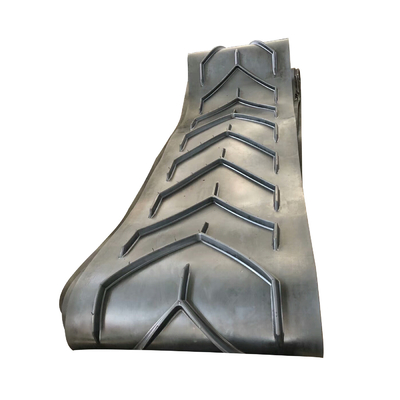 V Type Cleat Chevron Conveyor Belt with 5Mm-15Mm Hight and ISO 9001 Certification