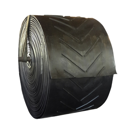 V Type Cleat Chevron Conveyor Belt with 5Mm-15Mm Hight and ISO 9001 Certification