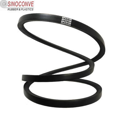 ISO Standard Hard Cord Rubber V Belt for Heavy Duty and High Temperature Applications