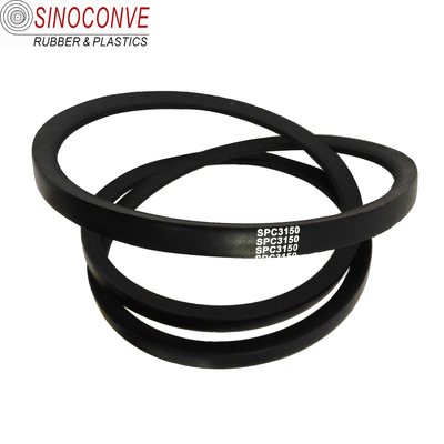 ISO Standard Hard Cord Rubber V Belt for Heavy Duty and High Temperature Applications