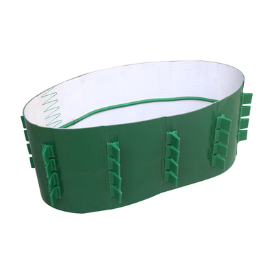 100 mm Width Blue Green Color Farm PVC Chicken Manure Conveyor Belt Get Your Samples