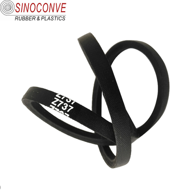 Polyester Cotton Canvas Trapezoid Narrow V Rubber Belt for Air Compressor and Choice