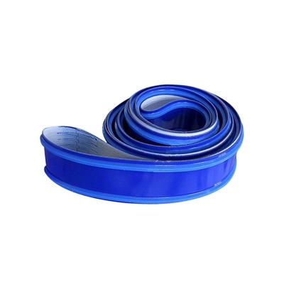 Customized Blue Sidewall Cleat Chevron Edge Flat PVC Conveyor Belt
