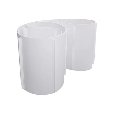 ISO9001 Standard Customized White Sidewall Cleat Chevron Edge Flat PVC Conveyor Belt