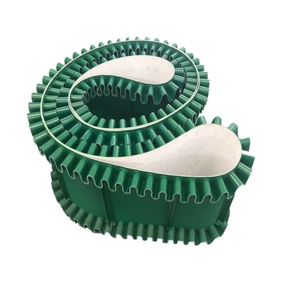 Customized 1mm-10mm Thickness PVC Sidewall Conveyor Belt for 200mm Width Applications