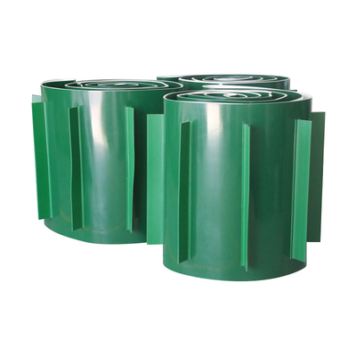 Customizable PVC Conveyor Belt with Baffles and Cleats Built to Withstand Heavy Loads