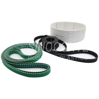 Auto Double Sided White PU Timing Belt