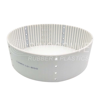 High Quality PU White Timing Belt